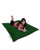 Coussin de sol Axina 100x100cm Tissu Vert