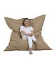 Coussin de sol Axina 140x180cm Tissu Beige