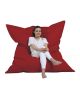 Coussin de sol Axina 140x180cm Tissu Rouge