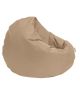 Coussin de sol / pouf Patris D100cm Tissu Beige