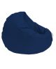 Coussin de sol / pouf Patris D100cm Tissu Bleu foncé