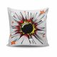 Coussin Dofus 43x43cm Tissu Motif Bombe comics