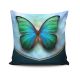 Coussin Vinoe 43x43cm Tissu Motif Papillon