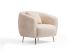 Fauteuil Leticia Tissu Beige