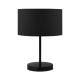 Lampe de table Columpa Métal et Tissu Noir