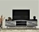 Meuble TV design Shaida L183,6cm Anthracite