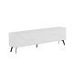 Meuble TV Santos 180cm Bois Blanc