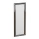 Miroir murale Kafka 40x105cm Bois Argent