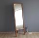 Miroir sur pied Kami L55xH170cm Pin massif Naturel