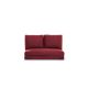 Pouf convertible 2 places Joude Velours Marron