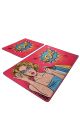 Set de 2 tapis de salle de bain Popart Impression BD Wow Rose