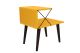 Table de chevet Wyda H55cm Bois Jaune