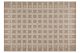 Tapis Achuka 120x180cm Motif Carreaux Beige et Blanc