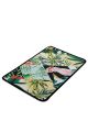 Tapis de salle de bain Crinitus 40x60cm Motif tropical