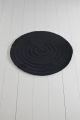 Tapis de salle de bain Rond Noir