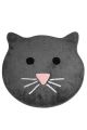 Tapis de salle de bain Scotty D90cm Tête de chat Anthracite