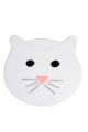 Tapis de salle de bain Scotty D90cm Tête de chat Blanc