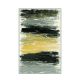 Tapis Felix 100x150cm Motif abstrait Gris, Noir et Jaune